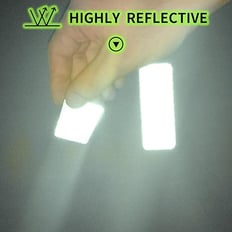 Night vision reflective tape