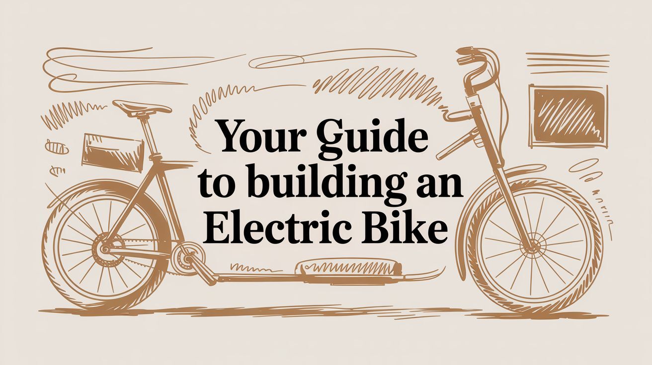 Your guide to building an electric bike.